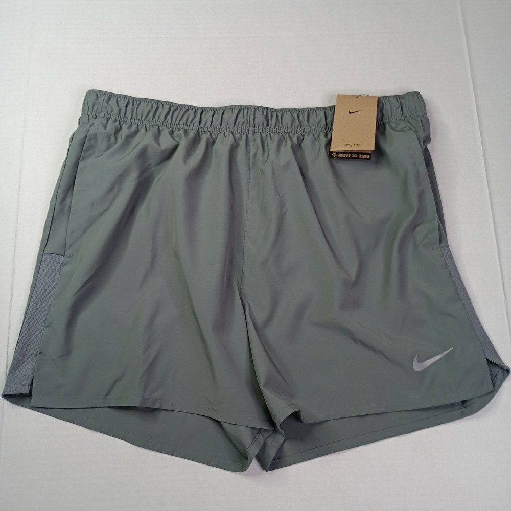 Nike Challenger Men's 5" Gray Brief-Lined Running Shorts Size XL DV9363-084 NWT